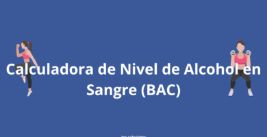 Calcular Nivel de Alcohol en Sangre (BAC)