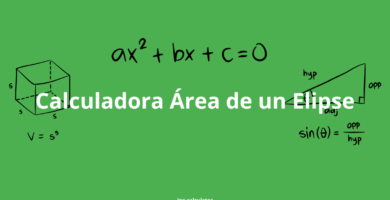 Calcular Área de un Elipse