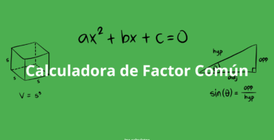 Calcular Factor Común