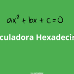 Calcular en Hexadecimal