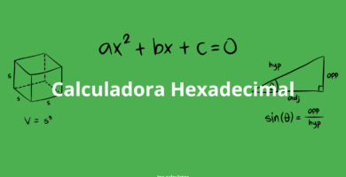 Calcular en Hexadecimal