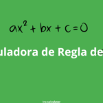 Calcular Regla de Tres