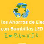 Calcular Ahorro de Electricidad con Bombillas LED