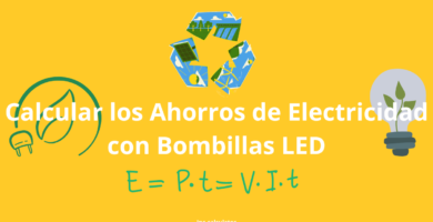 Calcular Ahorro de Electricidad con Bombillas LED